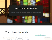 Tablet Screenshot of holytrinitypastors.org